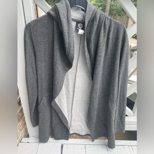 XS Bobeau Hooded Open Jacket Cardigan